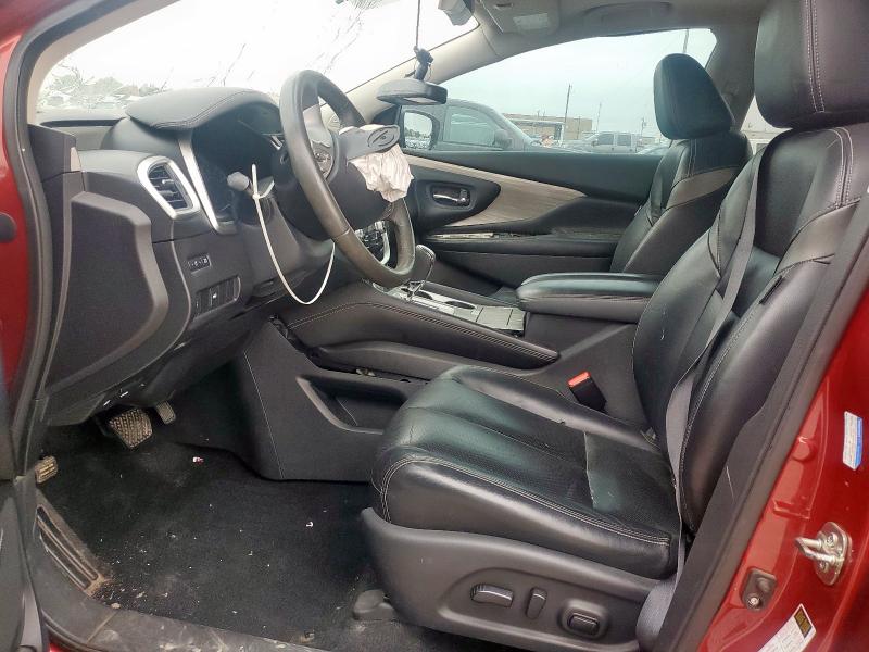 Parquets NISSAN MURANO 2015 Bordowy