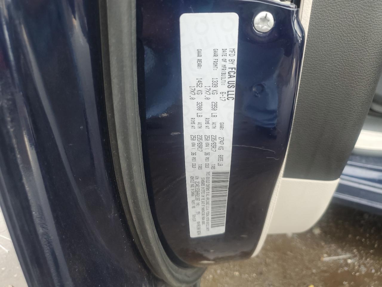 CHRYSLER PACIFICA 2017 VIN 2C4RC1EG6HR821387 фото 13