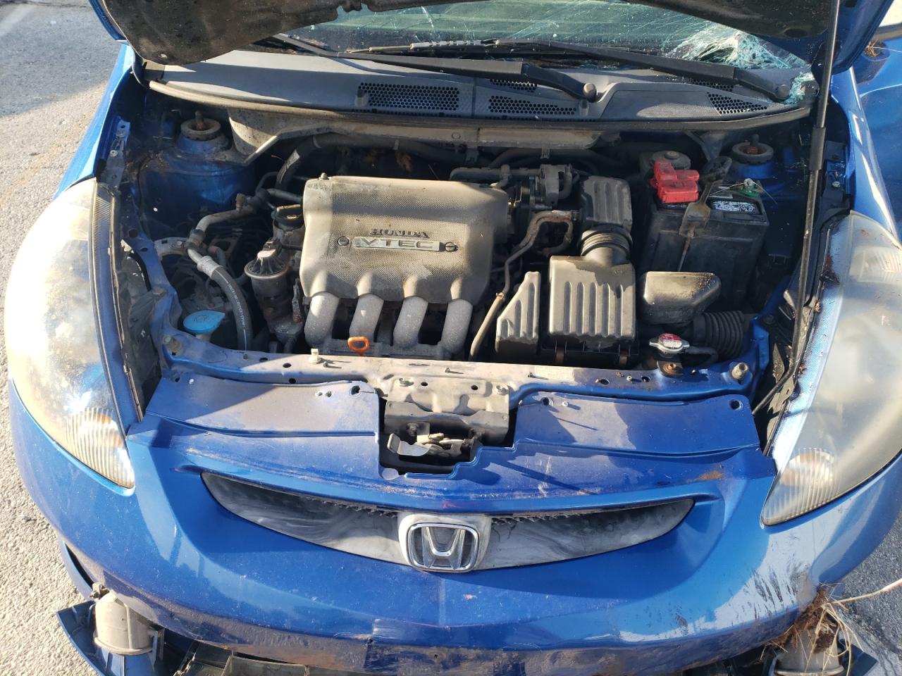 2007 Honda Fit S VIN: JHMGD38687S001553 Lot: 62716555