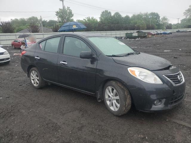  NISSAN VERSA 2014 Black