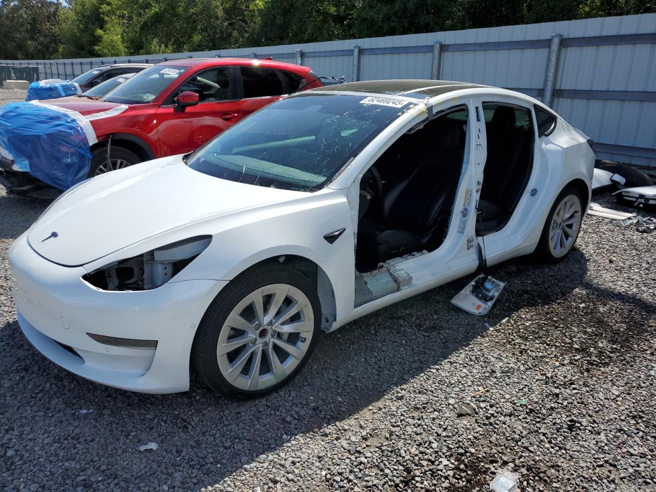 TESLA MODEL 3 2022 VIN 5YJ3E1EA3NF370860