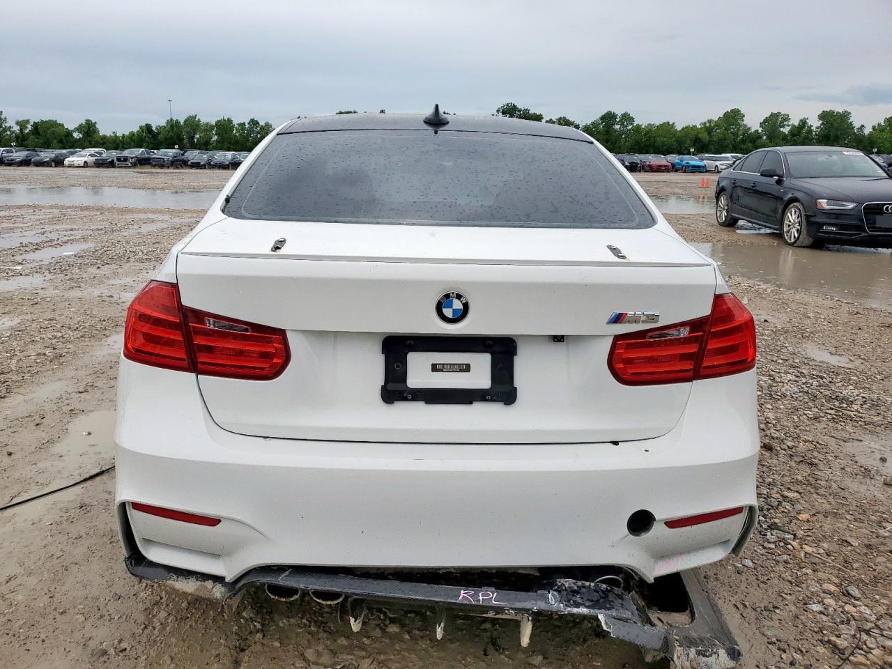 2015 BMW M3 VIN: WBS3C9C53FP804852 Lot: 60837835