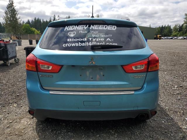  MITSUBISHI OUTLANDER 2014 Blue