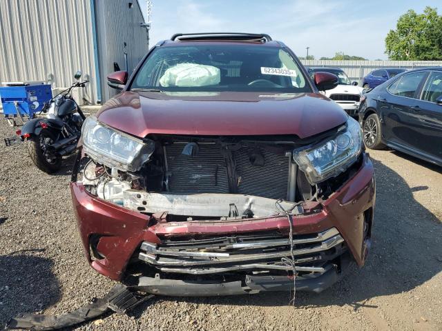  TOYOTA HIGHLANDER 2019 Burgundy