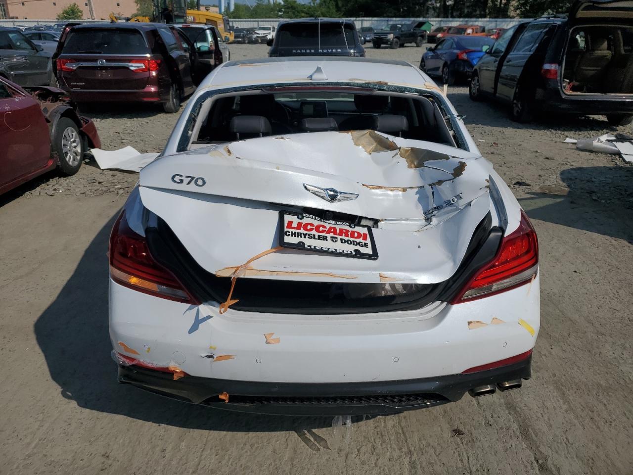 2019 Genesis G70 Elite VIN: KMTG34LA5KU013244 Lot: 57261355