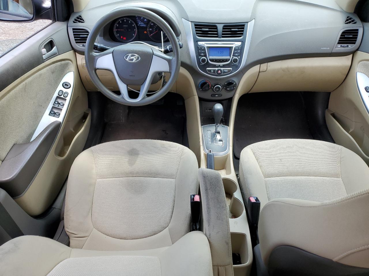 2013 Hyundai Accent Gls VIN: KMHCT4AE0DU302338 Lot: 60175755