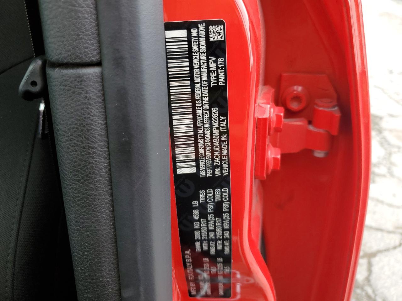 2021 Jeep Renegade Sport VIN: ZACNJDAB0MPM22826 Lot: 60711775