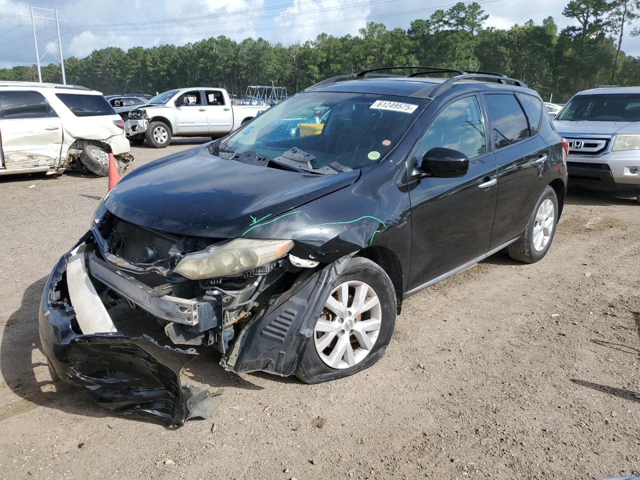 2011 Nissan Murano S за продажба в Greenwell Springs, LA - Front End