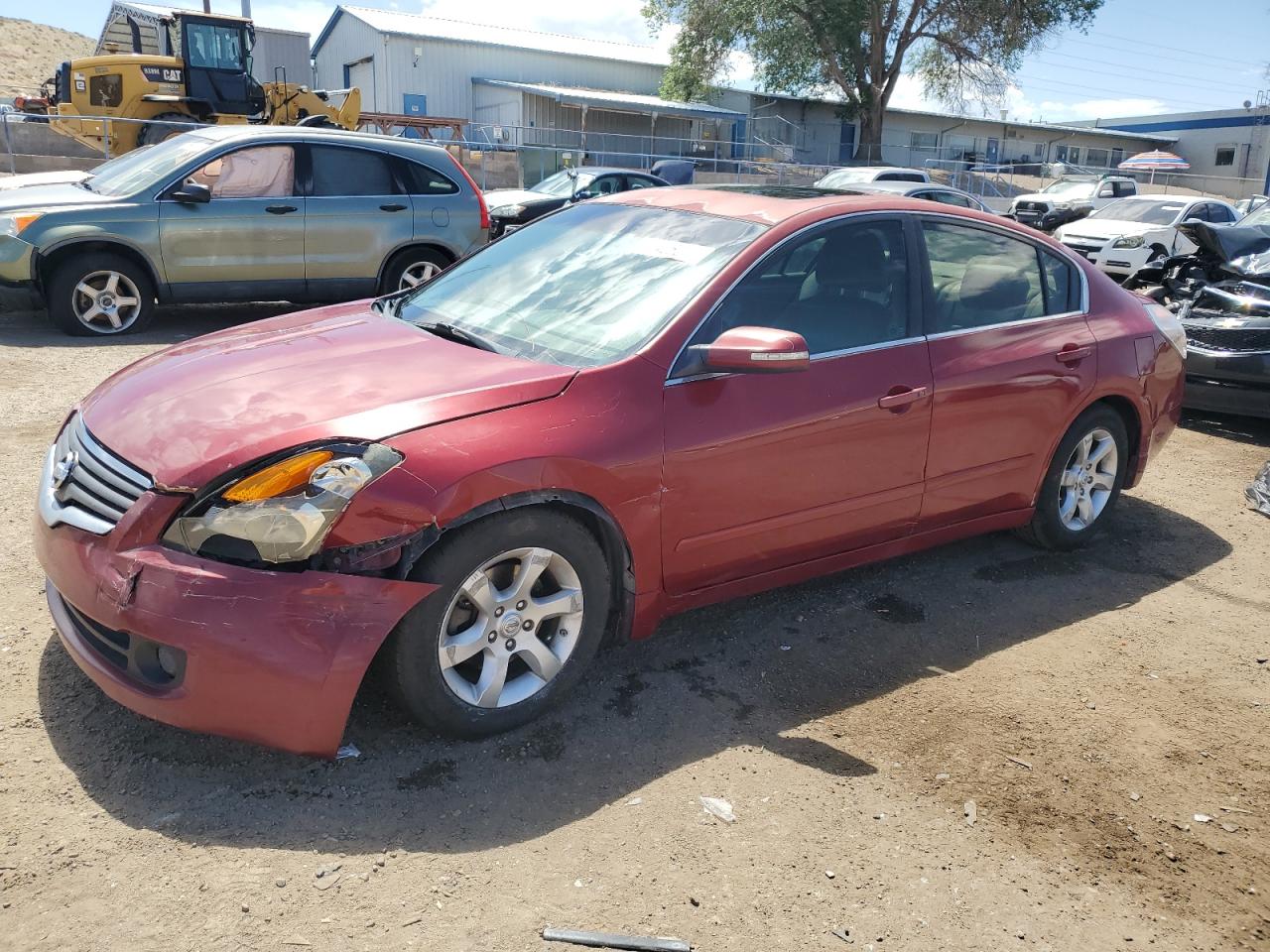 2008 Nissan Altima 2.5 red null gas 1N4AL21E98N402539 photo #1