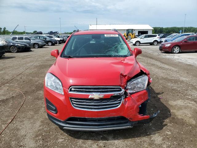  CHEVROLET TRAX 2015 Czerwony