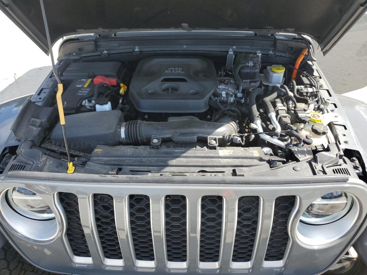 2021 Jeep Wrangler Unlimited Sahara 4Xe VIN: 1C4JJXP60MW765457 Lot: 62196135