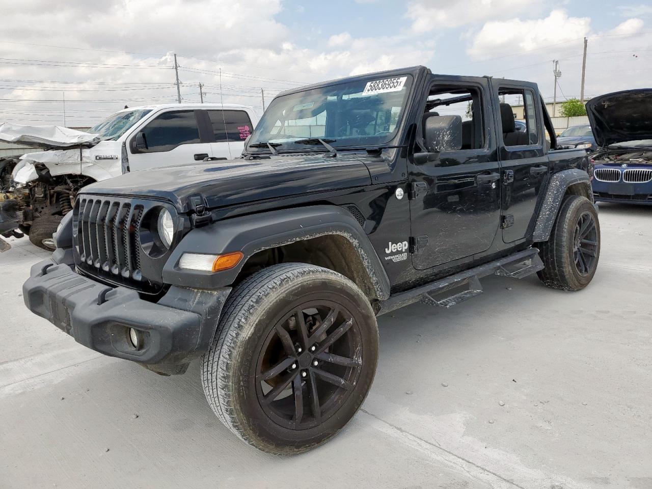 2020 Jeep Wrangler Unlimited Sport იყიდება Haslet-ში, TX - Rollover