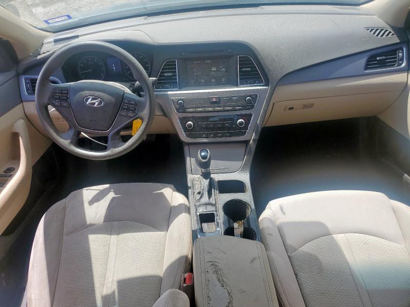 Sedans HYUNDAI SONATA 2016 Granatowy