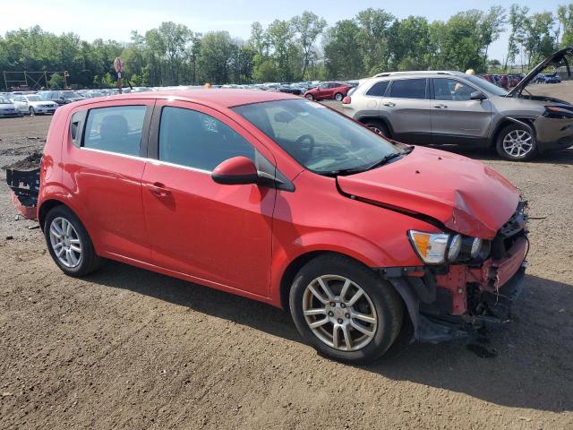  CHEVROLET SONIC 2012 Czerwony