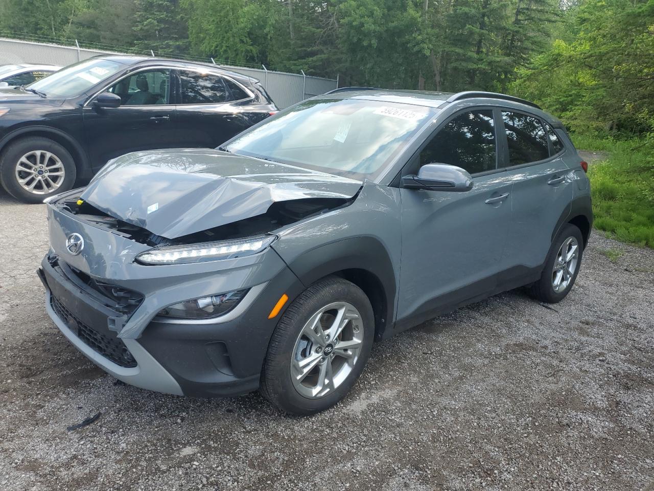 2022 Hyundai Kona Sel VIN: KM8K6CAB6NU909347 Lot: 59261125