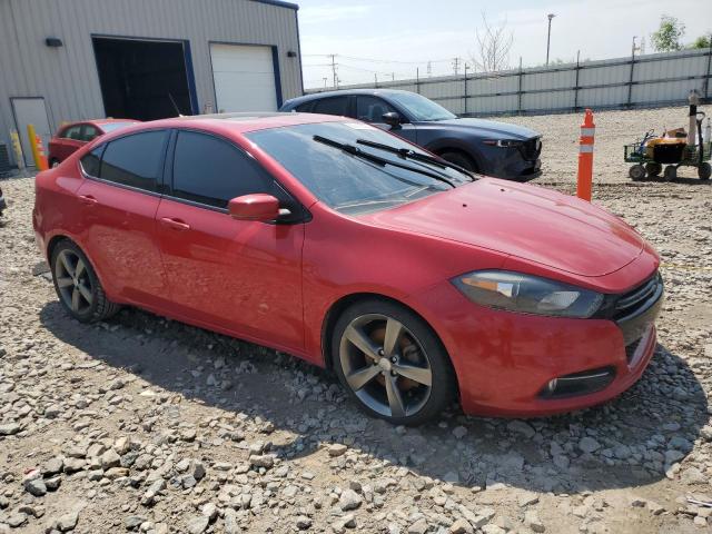  DODGE DART 2015 Czerwony