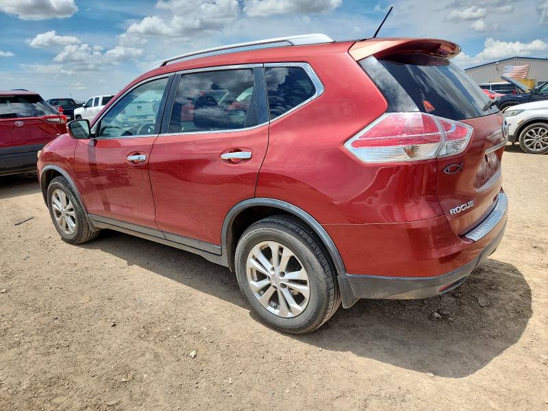  NISSAN ROGUE 2016 Красный