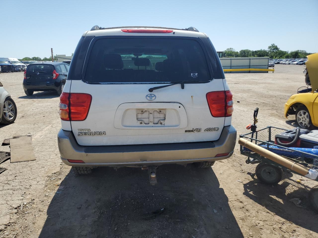 2002 Toyota Sequoia Sr5 VIN: 5TDBT44A42S085435 Lot: 61543035