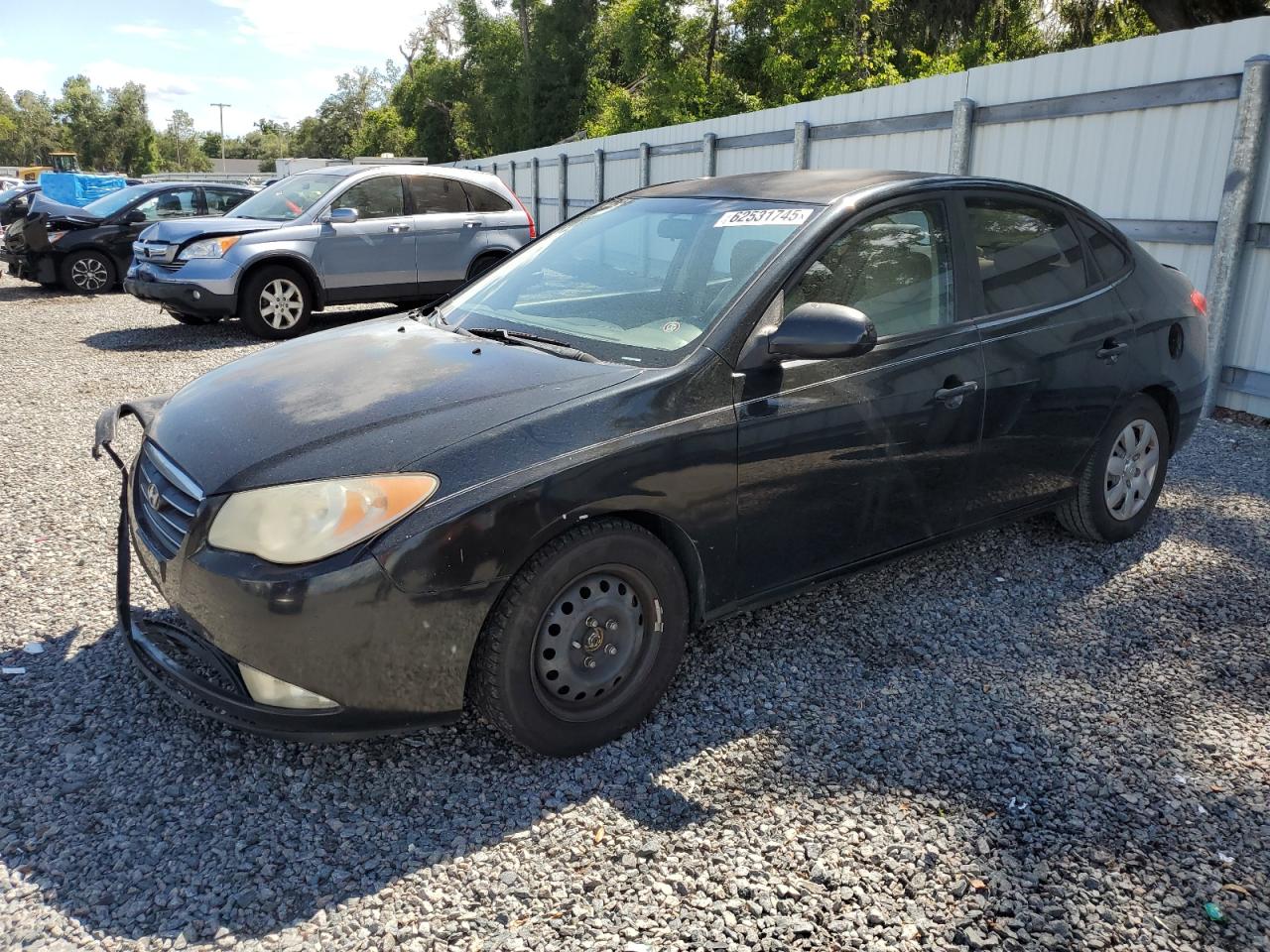 HYUNDAI ELANTRA 2008 VIN KMHDU46D48U344390