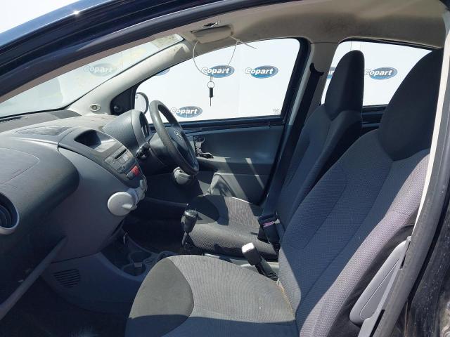 2007 TOYOTA AYGO BLACK