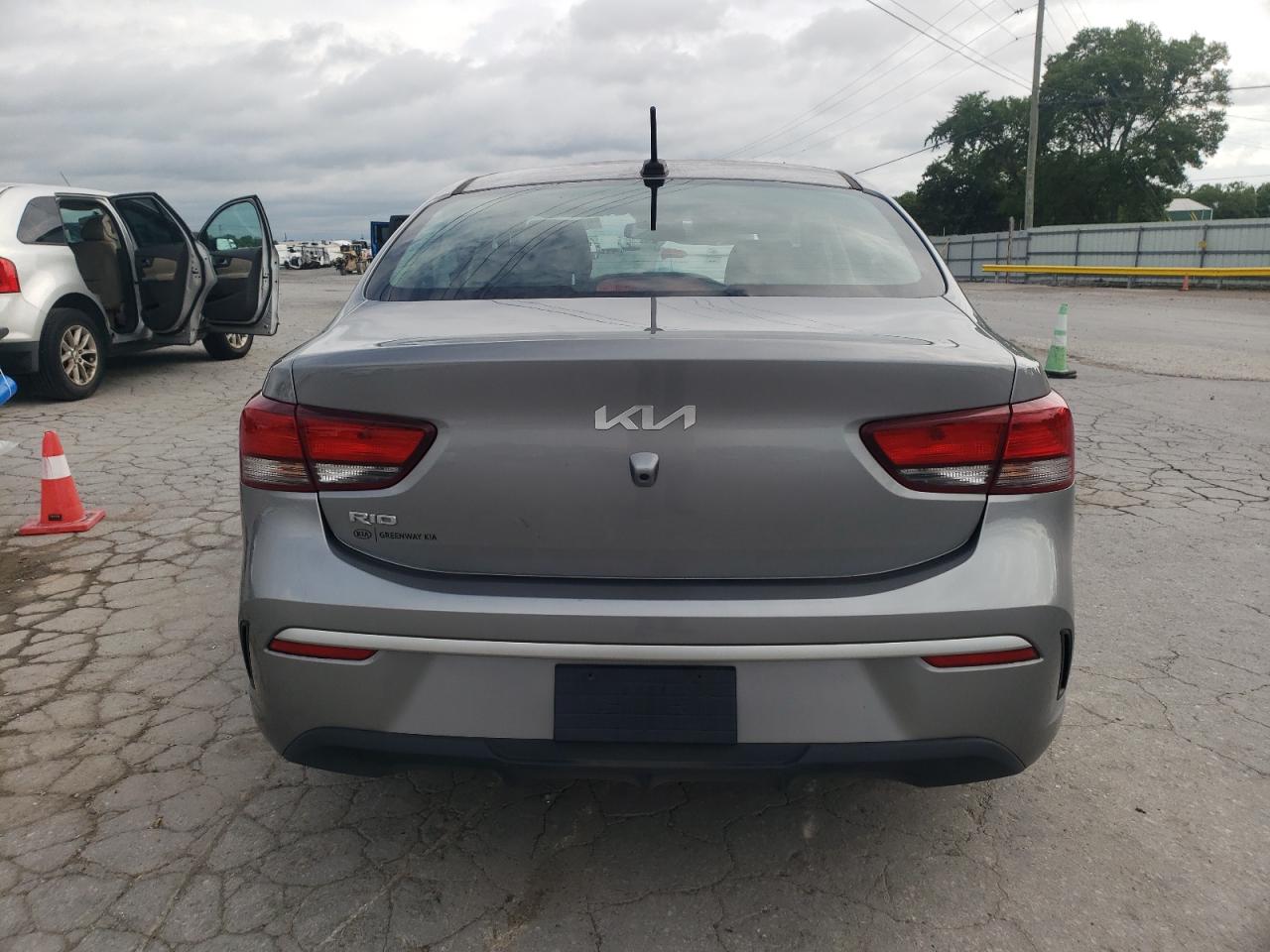 2022 Kia Rio Lx VIN: 3KPA24AD5NE490926 Lot: 61310425