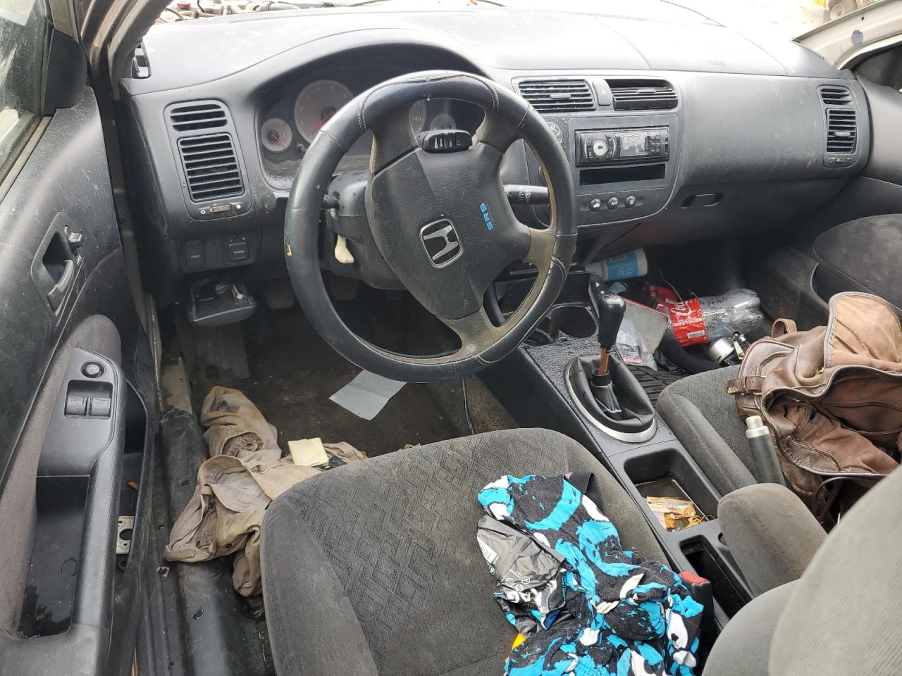 2002 Honda Civic Lx VIN: 1HGEM16572L037865 Lot: 61431465