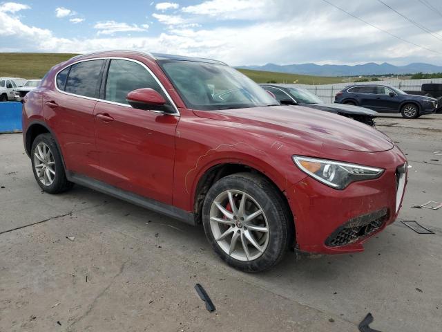  ALFA ROMEO STELVIO 2018 Red