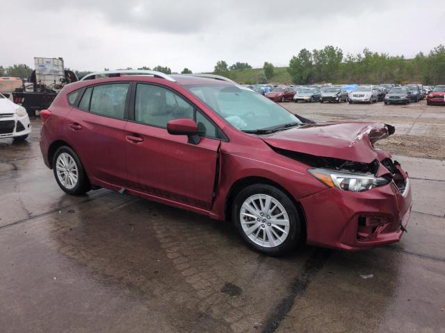  SUBARU IMPREZA 2018 Красный