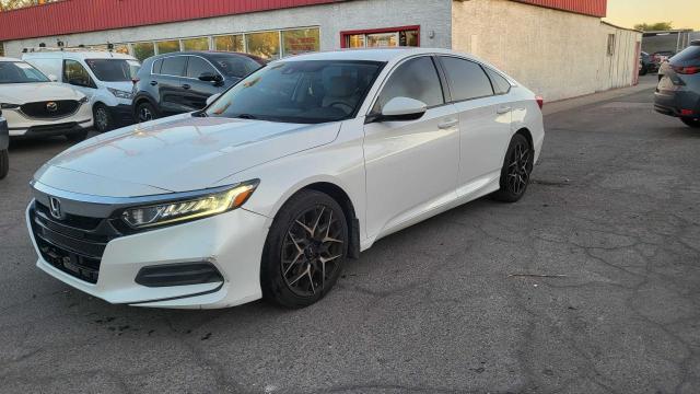  HONDA ACCORD 2018 White