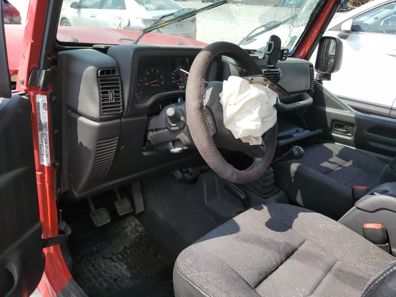 2001 Jeep Wrangler / Tj Sport VIN: 1J4FA49S71P302777 Lot: 58909415
