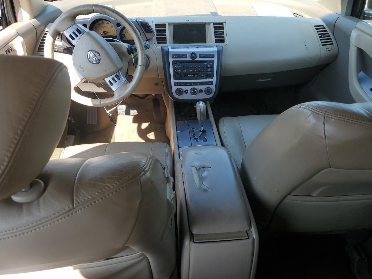 2005 Nissan Murano Sl VIN: JN8AZ08W15W435444 Lot: 60052995