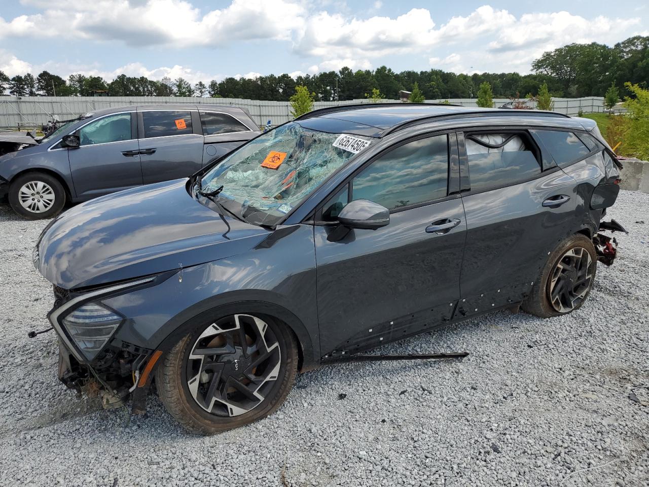 KIA SPORTAGE 2023 VIN 5XYK53AF8PG025117