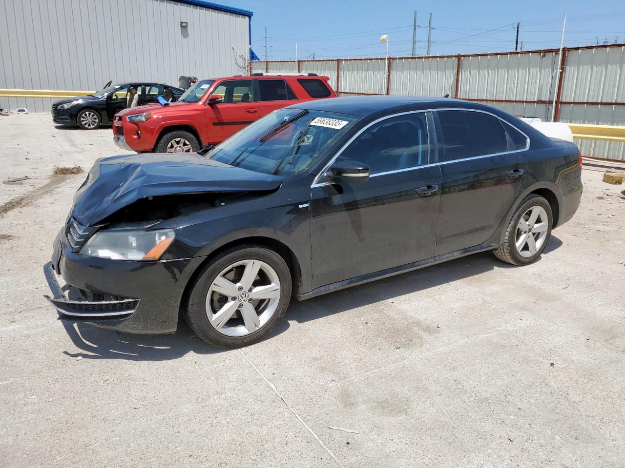 2014 Volkswagen Passat S للبيع في Haslet، TX - Front End