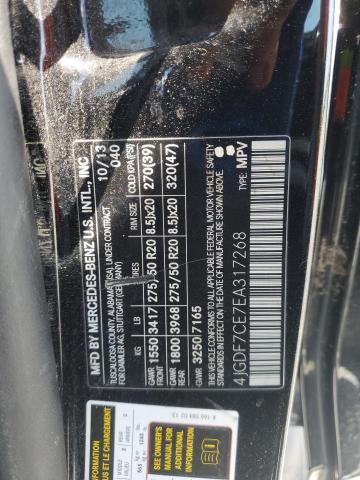 2014 MERCEDES-BENZ GL 450 4MATIC  