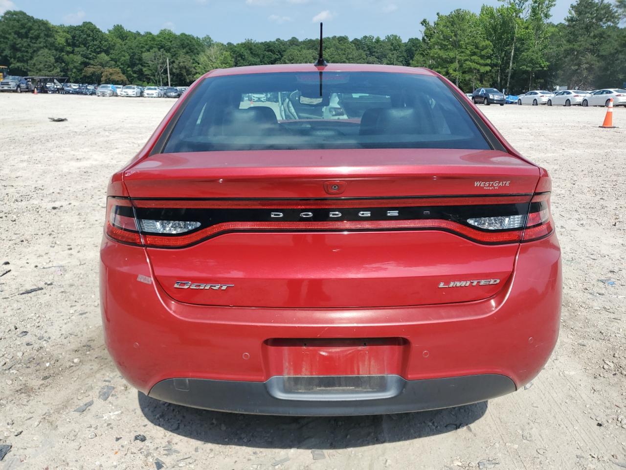 2013 Dodge Dart Limited VIN: 1C3CDFCA6DD136290 Lot: 62284995