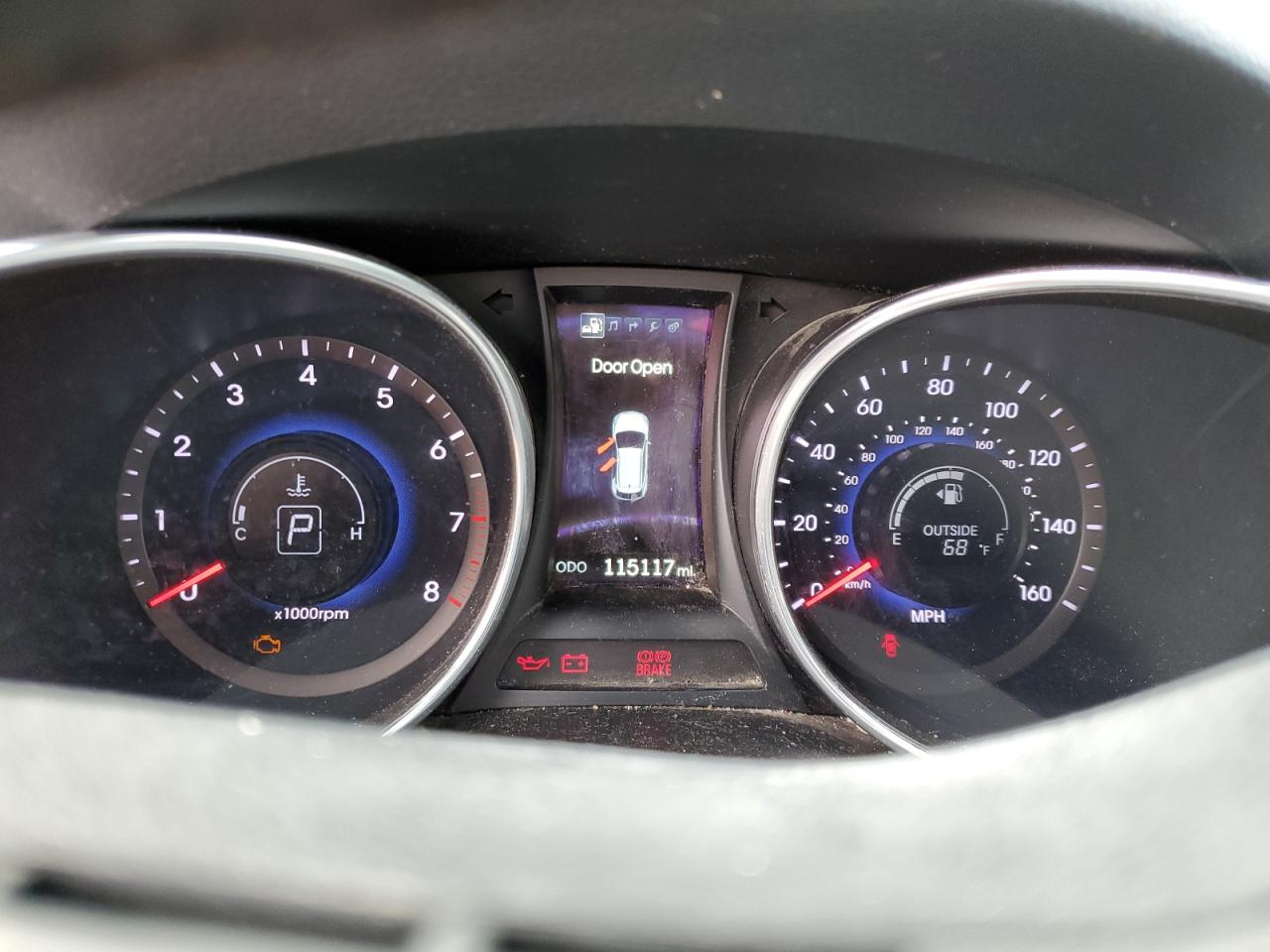 2015 Hyundai Santa Fe Gls VIN: KM8SRDHF9FU111447 Lot: 59956085