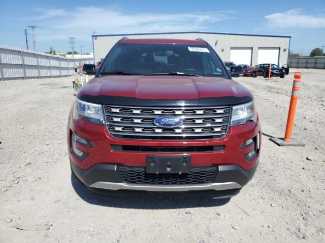  FORD EXPLORER 2017 Czerwony
