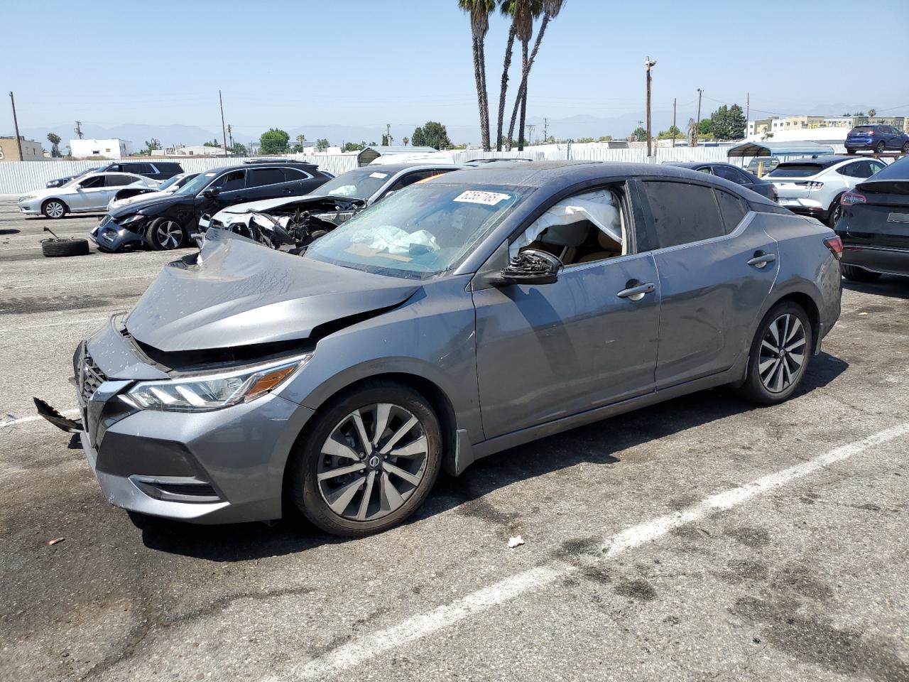 NISSAN SENTRA 2021 VIN 3N1AB8CV1MY329793