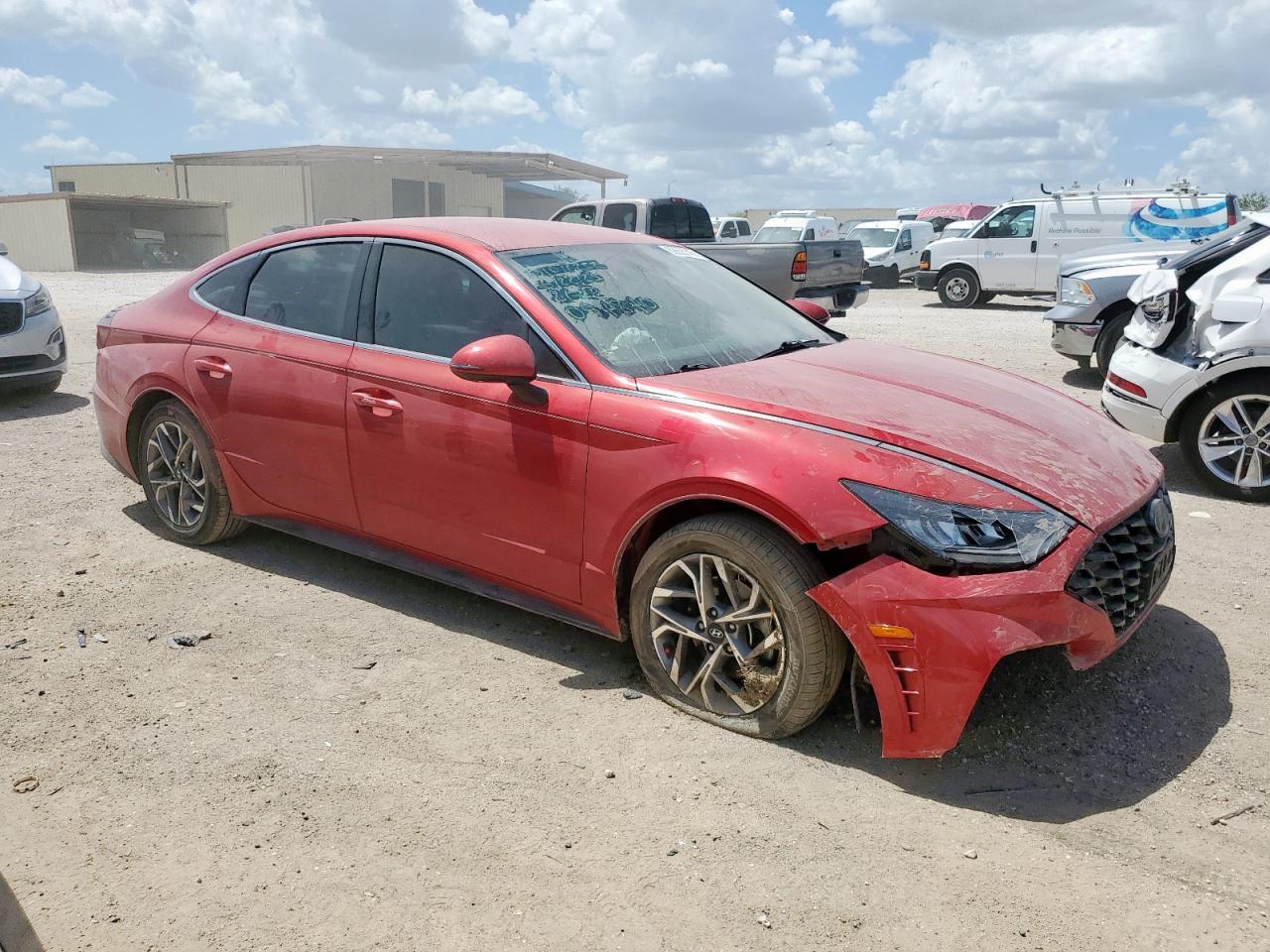 HYUNDAI SONATA 2021 VIN 5NPEL4JA0MH094840 фото 4