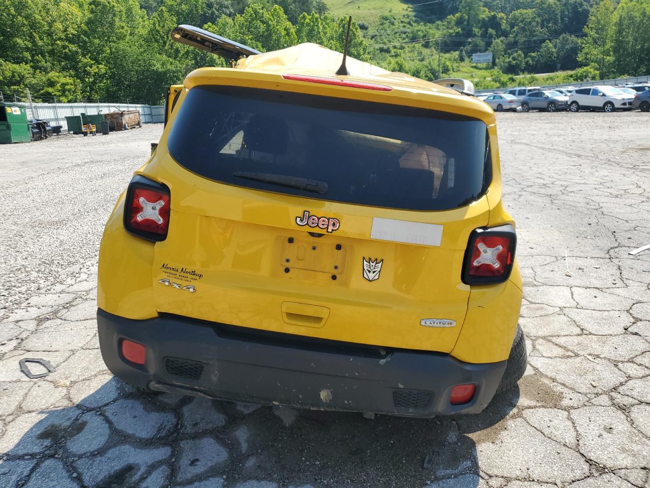2018 Jeep Renegade Latitude VIN: ZACCJBBB4JPJ39822 Lot: 60793875