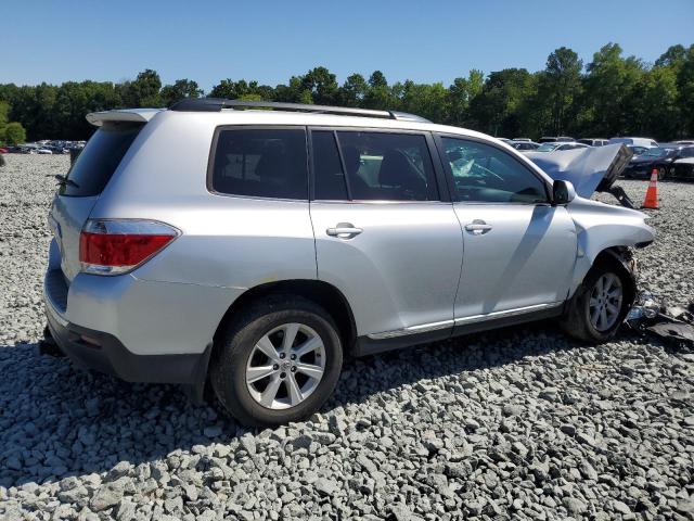  TOYOTA HIGHLANDER 2012 Srebrny