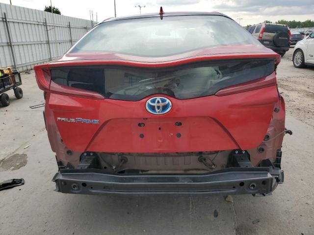 TOYOTA PRIUS 2018 Czerwony
