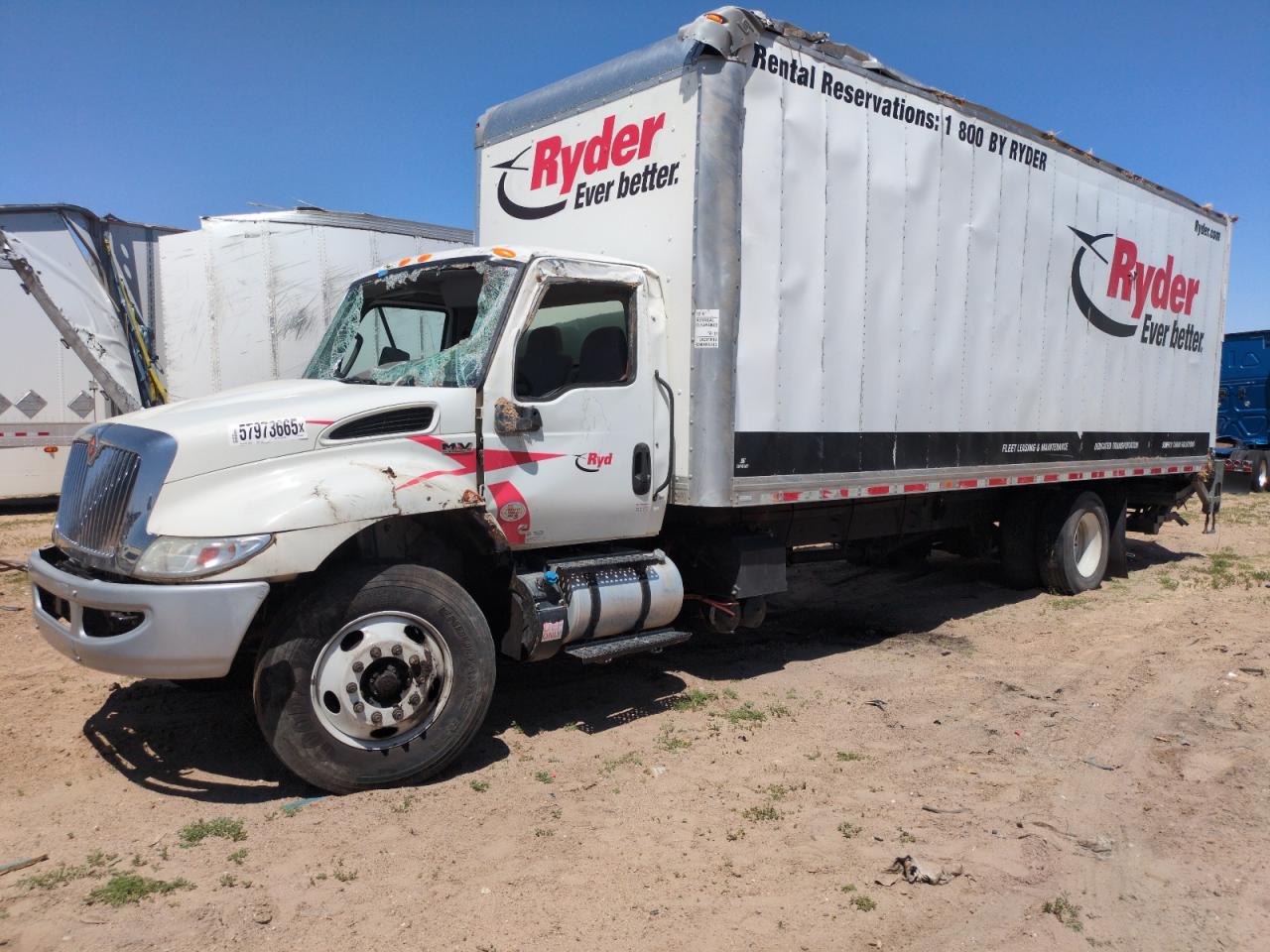 2020 International Mv607 იყიდება Albuquerque-ში, NM - Rollover