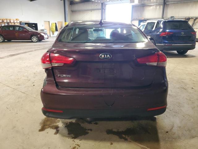  KIA FORTE 2017 Burgundy