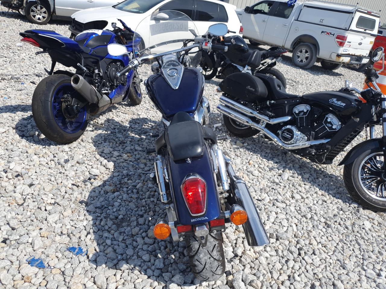 HONDA VTX CYCLE 2007 VIN 1HFSC55077A307942 фото 4