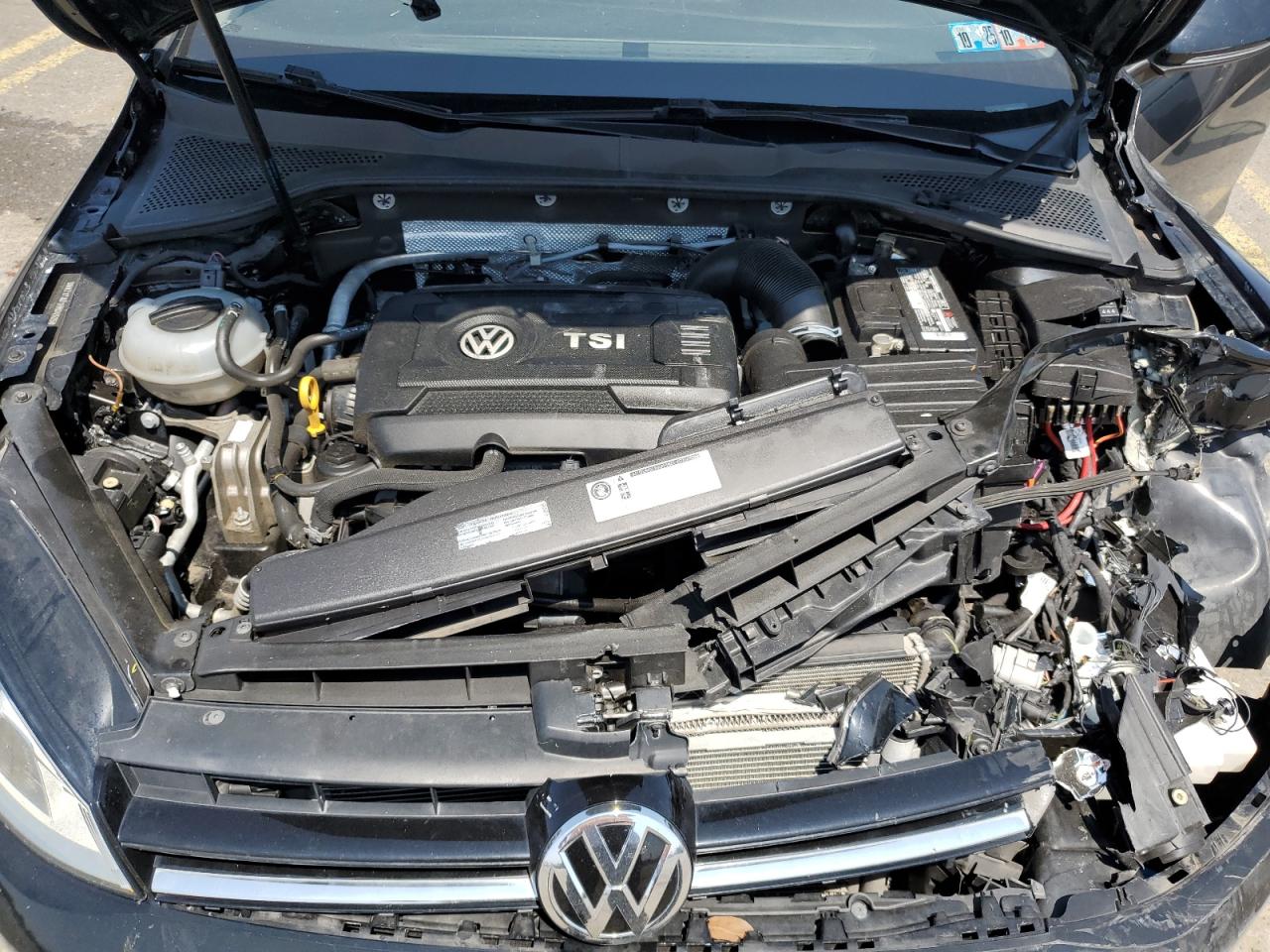2017 Volkswagen Golf S VIN: 3VW217AU1HM045258 Lot: 59666615