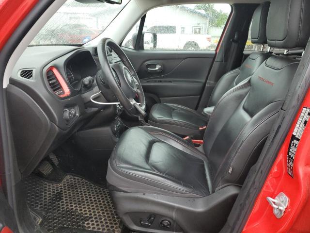  JEEP RENEGADE 2016 Czerwony