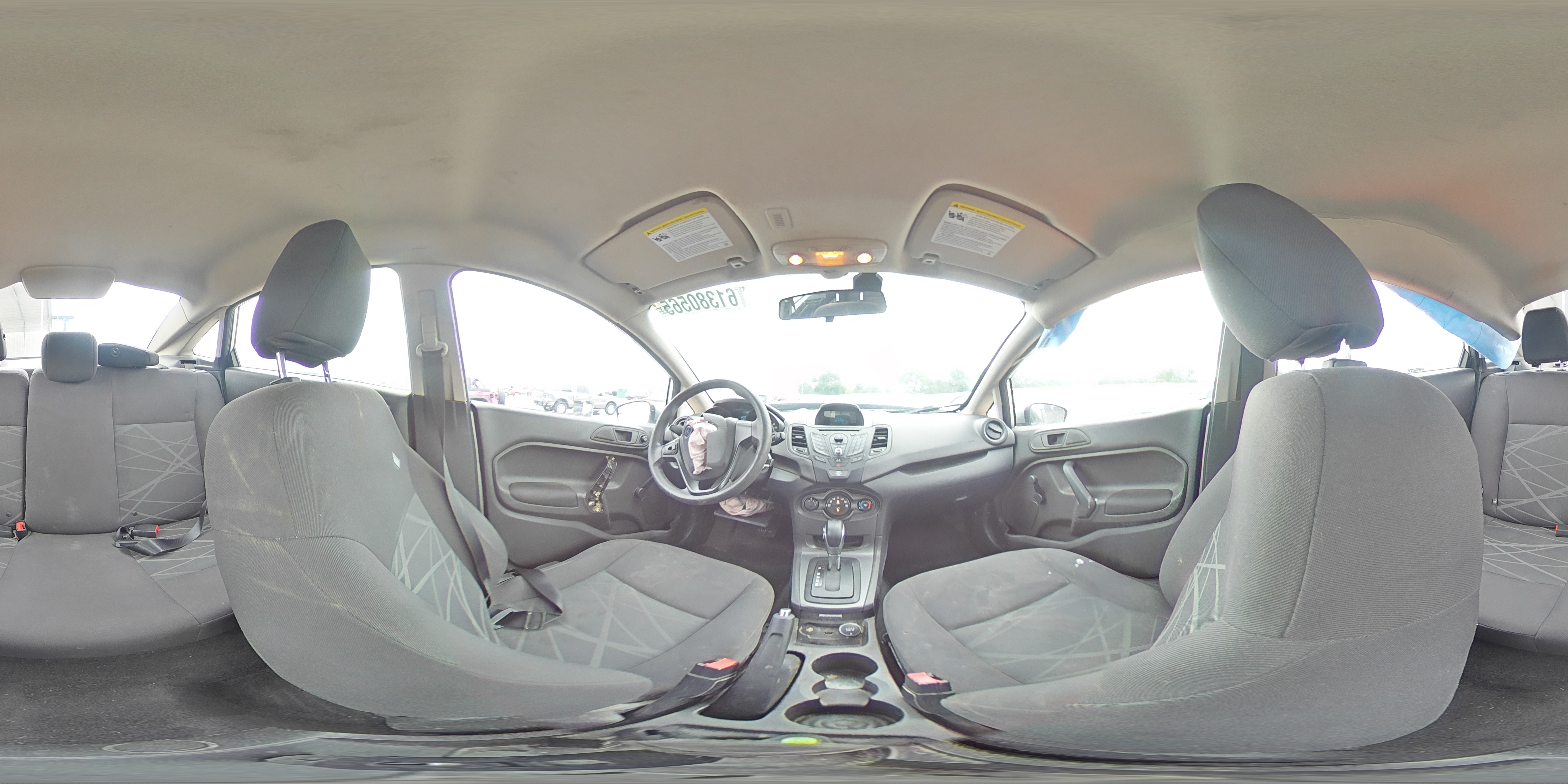 2014 Ford Fiesta S VIN: 3FADP4AJ1EM103739 Lot: 61380565