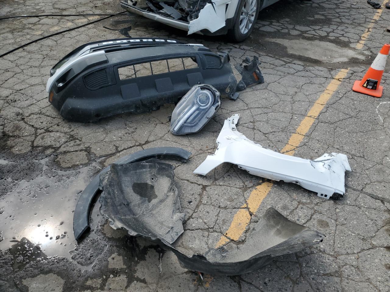 2021 Ford Bronco Sport Outer Banks VIN: 3FMCR9C66MRA57151 Lot: 58323325
