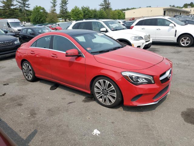 MERCEDES-BENZ CLA-CLASS 2018 Красный